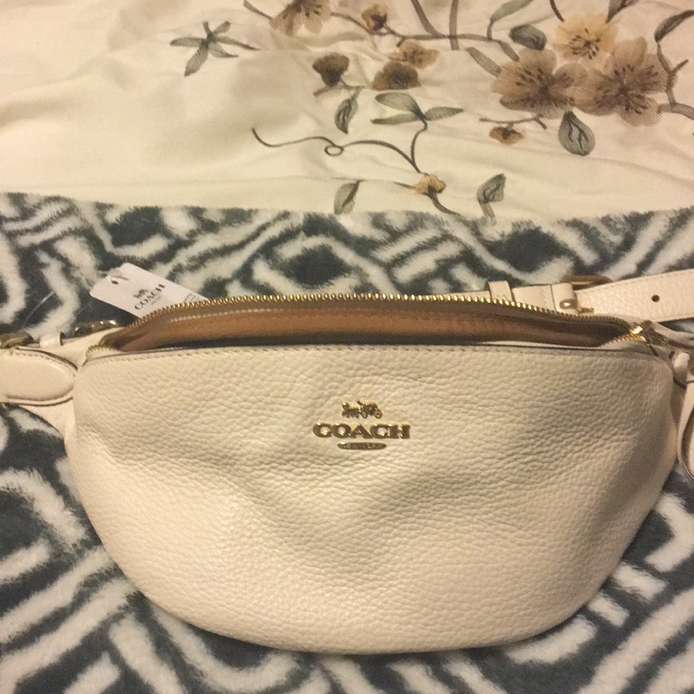 Leather belt bag